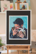 Load image into Gallery viewer, "A Man and His Cat" Fine Art Print
