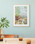 Load image into Gallery viewer, "Cafe in Amsterdam, Netherlands 01" Fine Art Print
