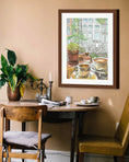 Load image into Gallery viewer, "Cafe in Amsterdam, Netherlands 01" Fine Art Print
