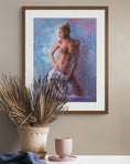 Load image into Gallery viewer, "Woman with Chiffon" Fine Art Print
